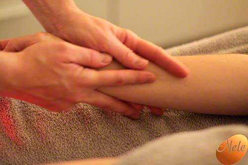Peeling door massage