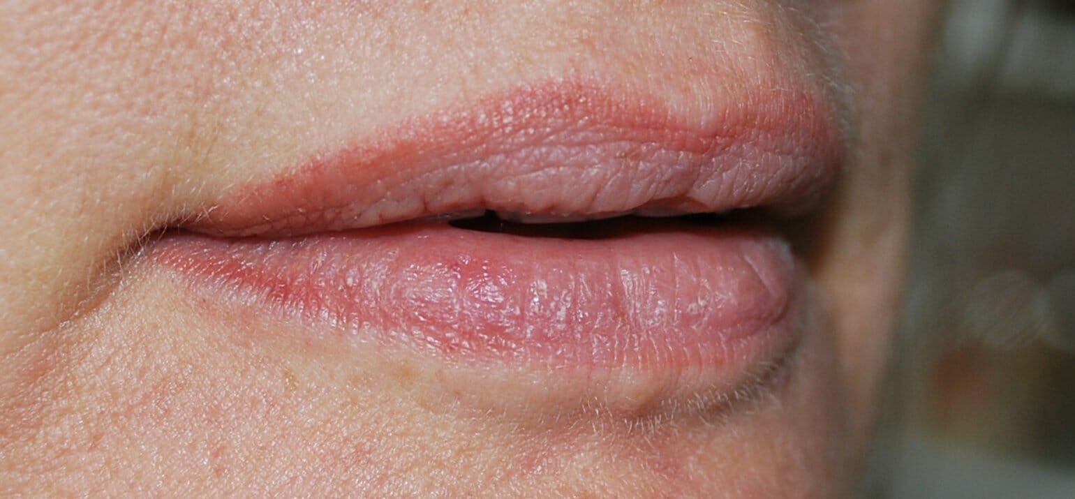 Na permanente make-Up Ombré lips